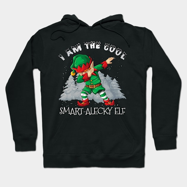 I'm The Cool smart-alecky Dabbing Elf - smart-alecky Elf Gift idea For Birthday Christmas Hoodie by giftideas